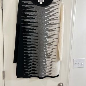 Anthony Richards Vintage Tunic Sweater Graphic Long Sleeve--Size Medium
